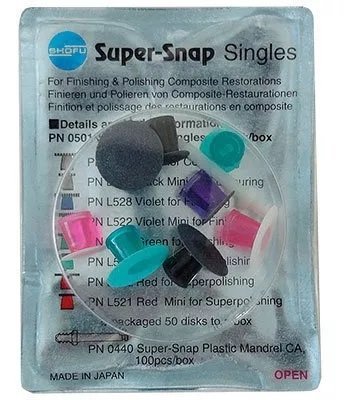 Discos para Pulido Super-Snap SHOFU