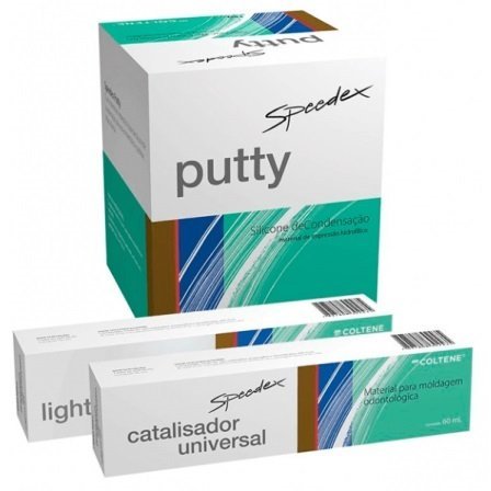 Kit de Silicona Putty+Silicona Light+Activador COLTENE SPEEDEX