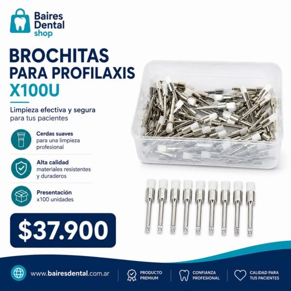 Brochitas para Profilaxis X100u.